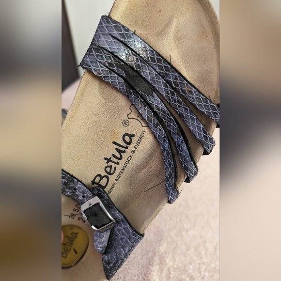 Women's Betula By Birkenstock size 7 Gray Slip-On Sandals - Picture 7 of 11